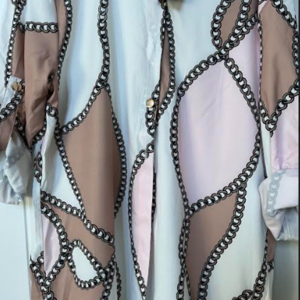 Geometrical design printed shirt/top - Picture 2 of 4